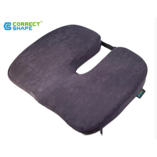 Ортопедична подушка для сидіння Correct Shape Model-1Подушка від геморою, простатиту, подагри сірий (95737) - Інтернет-магазин спільних покупок ToGether