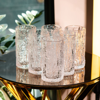 Набір високих склянок 6 штук по 350 (мл) для води та соку лимонаду - Інтернет-магазин спільних покупок ToGether