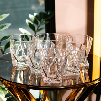 Набір склянок для віскі 6 штук по 300 (мл) для будинку ресторану подарунковий - Інтернет-магазин спільних покупок ToGether