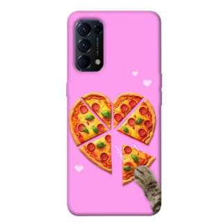 Чохол itsPrint Pizza Love для Oppo Reno 5 4G - Інтернет-магазин спільних покупок ToGether