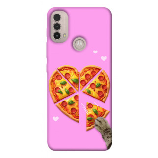 Чохол itsPrint Pizza Love для Motorola Moto E40 - Інтернет-магазин спільних покупок ToGether