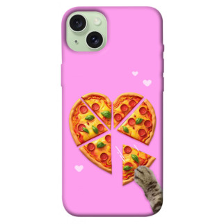 Чохол itsPrint Pizza Love для Apple iPhone 15 Plus (6.7") - Інтернет-магазин спільних покупок ToGether