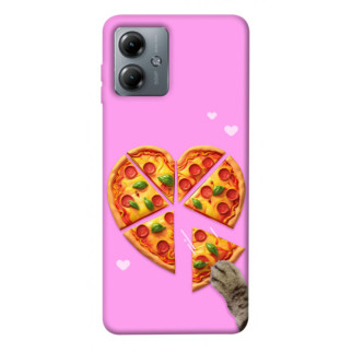 Чохол itsPrint Pizza Love для Motorola Moto G14 - Інтернет-магазин спільних покупок ToGether