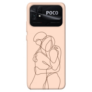 Чохол itsPrint Couple line для Xiaomi Poco C40 - Інтернет-магазин спільних покупок ToGether