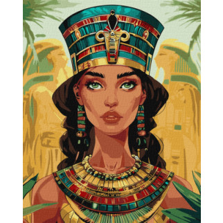 Набір для розпису по номерах "Єгипетська принцеса" 40х50см КНО8466 | КНО8466 - Інтернет-магазин спільних покупок ToGether