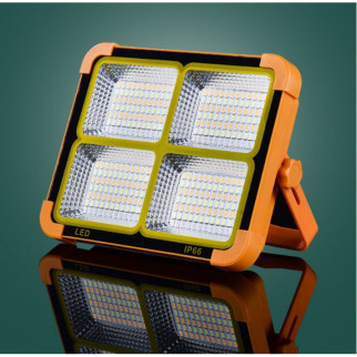 Портативний прожектор - світлодіодна лампа 100W акумуляторна Solar Led light D8 12000 mAh на сонячній батареї - Інтернет-магазин спільних покупок ToGether