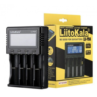 Універсальний зарядний пристрій LiitoKala Lii PD4 АА, ААА, 18650, 26650, 21700 Li-Ion з LCD (дропшипінг) - Інтернет-магазин спільних покупок ToGether