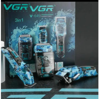 Набір для стриження волосся 3в1 VGR V-645  (дропшиппінг) - Інтернет-магазин спільних покупок ToGether