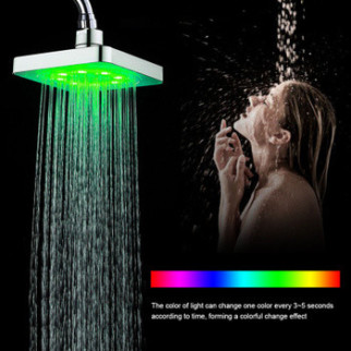 Лійка для верхнього душу з підсвіткою 150 мм LED Shower head AND XL-902 (дропшипінг) - Інтернет-магазин спільних покупок ToGether