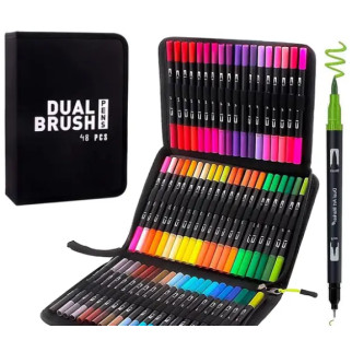 Акварельні маркери із сумкою для малювання Color pencil AND 48 CD (дропшипінг) - Інтернет-магазин спільних покупок ToGether