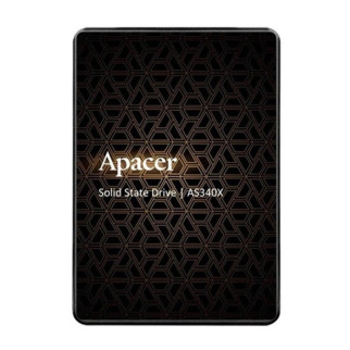 SSD диск Apacer AS340X 240GB 2.5" 7mm SATAIII 3D NAND Read/Write: 550/520 MB/sec Black - Інтернет-магазин спільних покупок ToGether