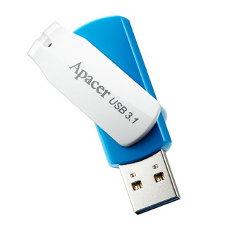 Флеш накопичувач Apacer USB 3.2 AH357 32GB Blue / White - Інтернет-магазин спільних покупок ToGether