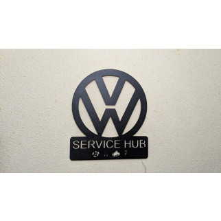 Панно декоративна картина на стіну Volkswagen SERVICE HUB 490х568 acr-p000182 - Інтернет-магазин спільних покупок ToGether