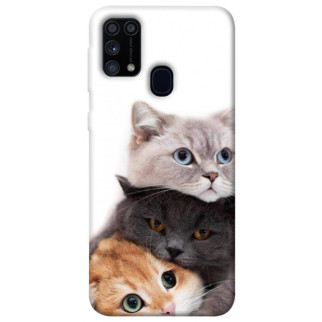 Чохол itsPrint Три коти для Samsung Galaxy M31 - Інтернет-магазин спільних покупок ToGether