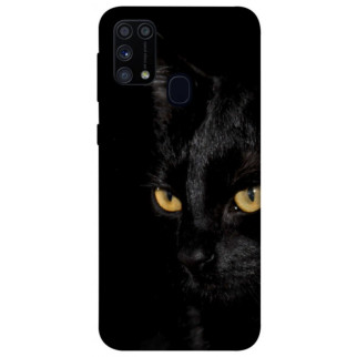 Чохол itsPrint Чорний кіт для Samsung Galaxy M31 - Інтернет-магазин спільних покупок ToGether