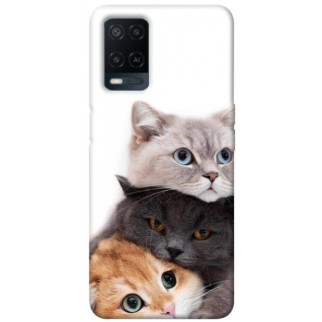 Чохол itsPrint Три коти для Oppo A54 4G - Інтернет-магазин спільних покупок ToGether