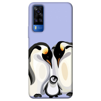 Чохол itsPrint Penguin family для Vivo Y51a - Інтернет-магазин спільних покупок ToGether