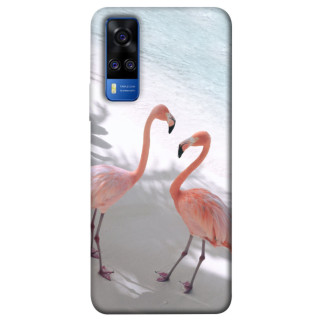 Чохол itsPrint Flamingos для Vivo Y51a - Інтернет-магазин спільних покупок ToGether
