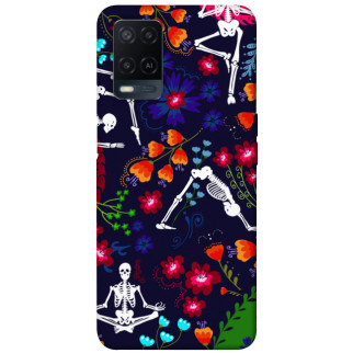 Чохол itsPrint Yoga skeletons для Oppo A54 4G - Інтернет-магазин спільних покупок ToGether