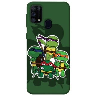 Чохол itsPrint Green turtles для Samsung Galaxy M31 - Інтернет-магазин спільних покупок ToGether