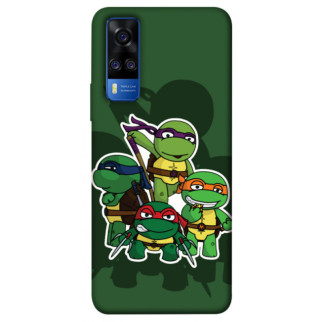 Чохол itsPrint Green turtles для Vivo Y51a - Інтернет-магазин спільних покупок ToGether