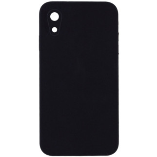 Чохол Silicone Case Square Full Camera Protective (AA) для Apple iPhone XR (6.1") Чорний / Black - Інтернет-магазин спільних покупок ToGether