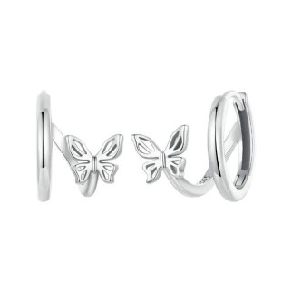 Срібні сережки "Метелик" - Інтернет-магазин спільних покупок ToGether