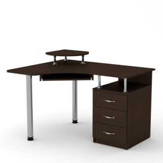 Комп'ютерний стіл СУ-2 Компаніт Венге темний - Інтернет-магазин спільних покупок ToGether