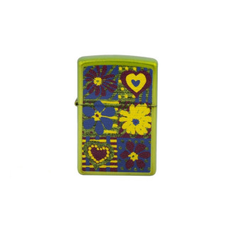 Запальничка Zippo Funky Flowers Green (28057) - Інтернет-магазин спільних покупок ToGether