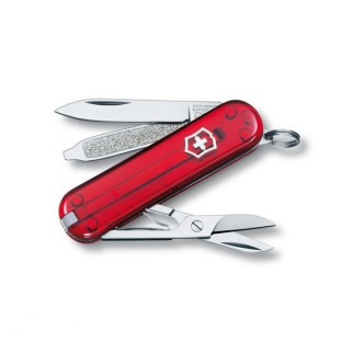 Швейцарський ніж Victorinox СLASSIC SD 58 мм Червоний (0.6223.T) - Інтернет-магазин спільних покупок ToGether