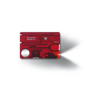 Багатофункціональна швейцарська карта-ніж Victorinox Swisscard 13 інструментів Червоний (0.7300.T) - Інтернет-магазин спільних покупок ToGether