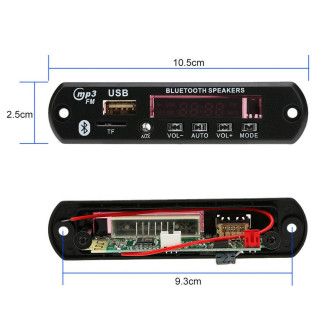 Авто MP3 Bluetooth FM модуль підсилювач USB SD - Інтернет-магазин спільних покупок ToGether