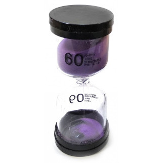 Годинник пісочний None на 60 хвилин 13х5.5х5.5 см Фіолетовий пісок (DN32073C) - Інтернет-магазин спільних покупок ToGether