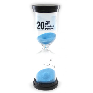 Годинник пісочний None на 20 хвилин 14х4.5х4.5 см Синій пісок (DN32236B) - Інтернет-магазин спільних покупок ToGether
