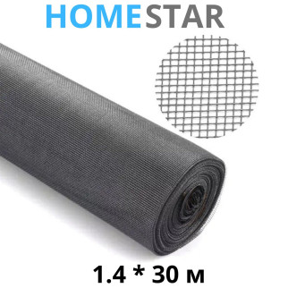 Сітка антимоскітна ТМ HomeStar 1.4*30 м сіра - Інтернет-магазин спільних покупок ToGether
