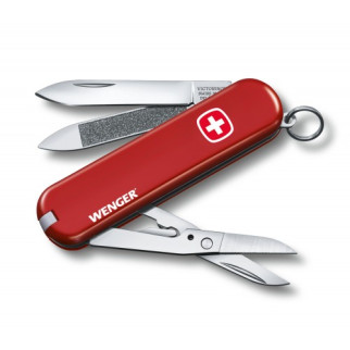 Швейцарський ніж Victorinox Wenger 65 мм 7 функцій Червоний (0.6423.91) - Інтернет-магазин спільних покупок ToGether