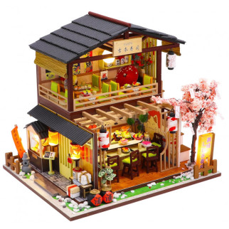 3D Румбокс CuteBee DIY DollHouse Японський Суші-Ресторан (G306) - Інтернет-магазин спільних покупок ToGether
