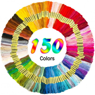 Багатобарвний набір ниток муліне CarryMul для вишивання хрестиком 150 шт (150-MUL) - Інтернет-магазин спільних покупок ToGether