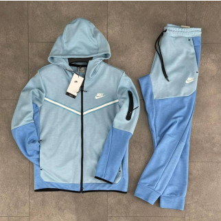 Спортивний костюм Nike Tech Fleece Blue Sky, блакитний із синім - Інтернет-магазин спільних покупок ToGether