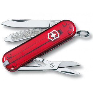 Швейцарський складаний ніж Victorinox Classic Sd 58 мм 7 функцій Червоний (0.6223.TB1) - Інтернет-магазин спільних покупок ToGether