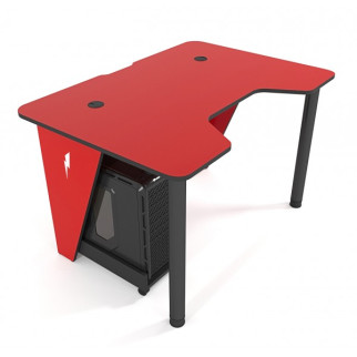 Геймерський ігровий стіл ZEUS IVAR-1200, червоний/чорний - Інтернет-магазин спільних покупок ToGether