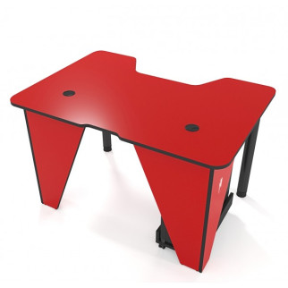 Геймерський ігровий стіл ZEUS IVAR-1400, червоний/чорний - Інтернет-магазин спільних покупок ToGether