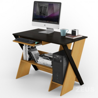 Комп'ютерний стіл Comfy Home Zhuk Венге/Вільха темна - Інтернет-магазин спільних покупок ToGether