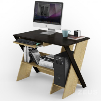 Комп'ютерний стіл Comfy Home Zhuk Венге/Санома - Інтернет-магазин спільних покупок ToGether