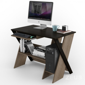 Комп'ютерний стіл Comfy Home Zhuk Венге/Трюфель - Інтернет-магазин спільних покупок ToGether