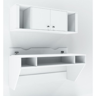 Комп'ютерний стіл Comfy Home AirTable-II Kit WT Білий - Інтернет-магазин спільних покупок ToGether