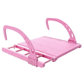 Сушарка навісна для білизни Stenson TL00161 38-55 см Рожева - Інтернет-магазин спільних покупок ToGether