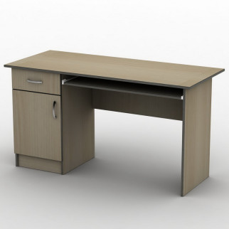Письмовий стіл Тиса Меблі СК-3 Ш.-1400мм Г.-600мм Бук - Інтернет-магазин спільних покупок ToGether