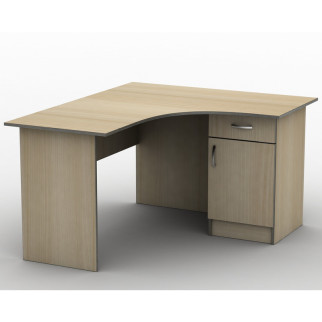 Письмовий стіл Тиса Меблі СПУ-3 1200*1200 Бук - Інтернет-магазин спільних покупок ToGether