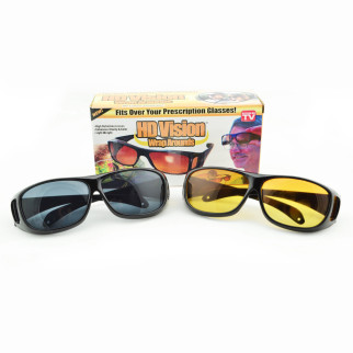Антивідблиски окуляри HD Vision комплект для водіїв 2 шт (av046-hbr) - Інтернет-магазин спільних покупок ToGether